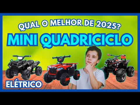 ????♂️Os Melhores Mini Quadriciclo Elétrico Infantil Bom e Barato + Testado e Aprovado