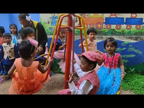 Flowers Day celebrations in sai teja's vidyanikethan high school