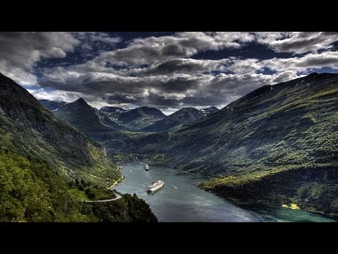 2 Hours Of Amazing Norway Scenery With Relaxing Music. Stress Relief