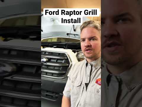 Ford raptor grill install and bumper replacement livestream @ 2PM￼