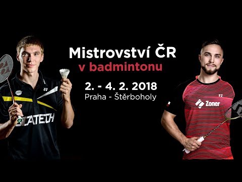Šelong-Světnička vs. Janáček-Švejda – Mistrovství ČR v badmintonu 2018