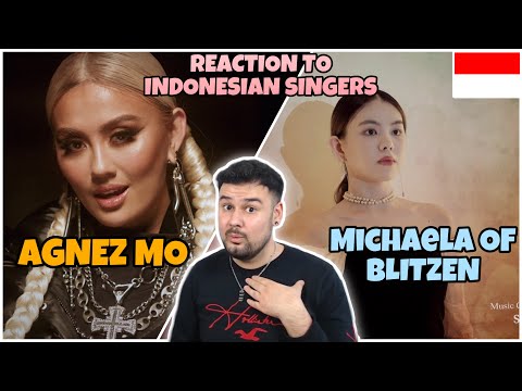 Reaction to INDONESIAN Singers: AGNEZ MO - PATIENCE // Blitzen's MICHAELA - LOSING YOU (I-POP)