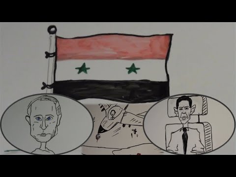 Syrienkrieg einfach erklärt - Animation über Proxykrieg, Erdöl, Imperialismus, Waffen, Putin, Obama