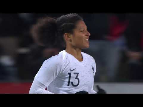 France vs Uruguay Women's friendly Valérie Gauvin goal (04 03 2019)