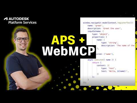Webmcp Explained Ai Agents For Aps Viewer Apps No Mcp Server Needed