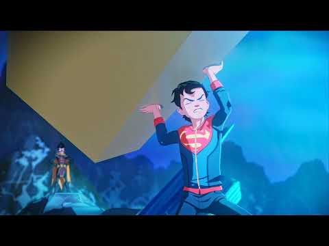 Fortress of Solitude - Batman and Superman Battle of the Super Sons Clips