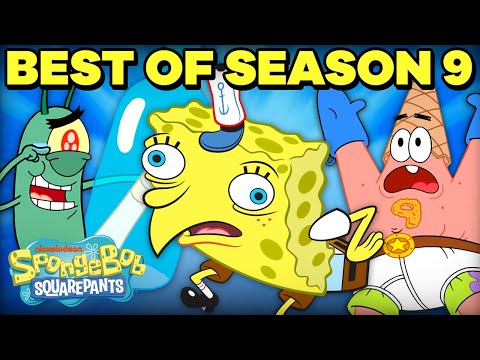 BEST of SpongeBob Season 9! (Part 1) ? | 1-Hour Compilation | SpongeBob SquarePants