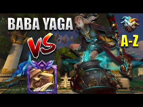 Baba Yaga Actually Impressed Me! - A-Z Series - Grandmasters Ranked Duel - SMITE