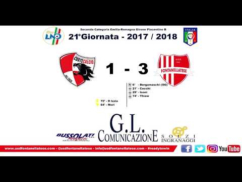 Corte Calcio vs Fontanellatese 1-3 - All goals - Seconda categoria 15/04/2018