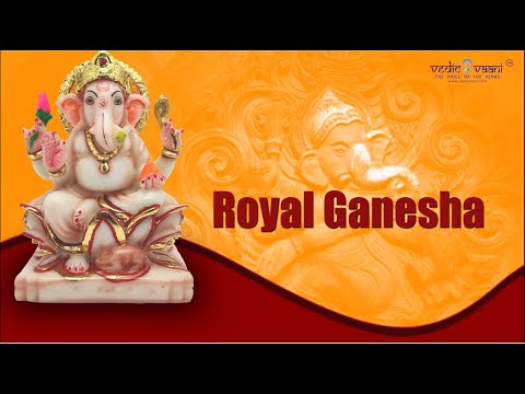 Vighnaharta Ganesha Murti in Fiber video