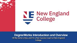 DegreeWorks: Introduction and Overview | New Student Programs Series