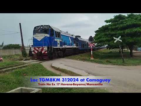 Nationals through Camaguey Feb-Apr 2026!Russian Diesel-Hydraulic Locos 312024-312025!Ex 17 at Marti!