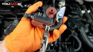 Honda Evap Canister Purge Valve Sensor Replacement - P92-4