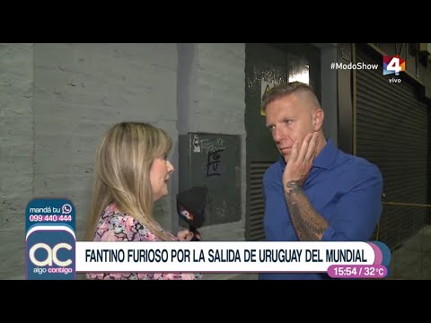Algo Contigo - Fantino furioso por la salida de Uruguay del Mundial