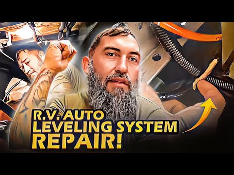 Lippert Auto Leveling System Repair!....Hydraulic Hose Replacement! #rvrepairs