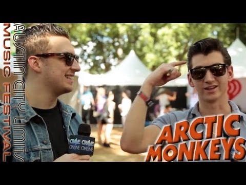 ARCTIC MONKEYS- Austin City Limits Music Festival 2013 Interview