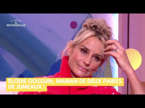 Élodie Gossuin, maman de deux paires de jumeaux !- La Maison des maternelles #LMDM