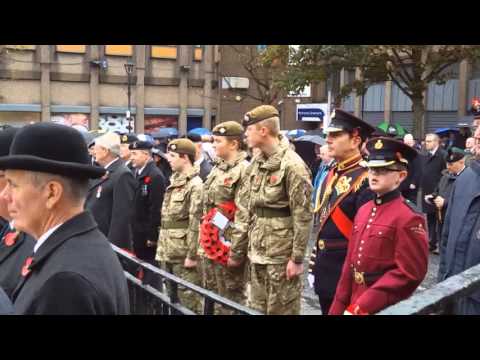 B Company Remembrance Sunday 15 Londonderry