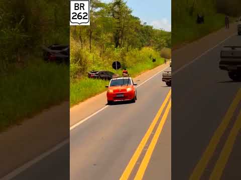Acidente na BR 262,entre Matipó e Abre Campo MG.