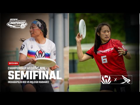 2025 PUL Championship Semifinal: Indy Red vs. Raleigh Radiance