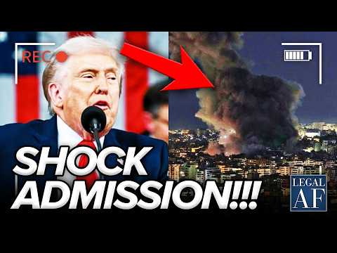 Trump makes SHOCK ADMISSION as WAR INTENSIFIES 