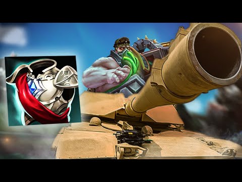 STOMPING TRYNDAMERE WITH MY TANK URGOT TECH