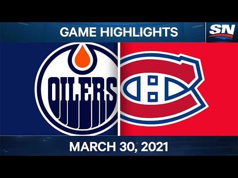 NHL Game Highlights | Oilers vs. Canadiens - Mar. 30, 2021