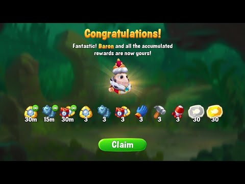 @Fishdom Win Strikes Level 9538 - 9642. Got New Unique Fish: Baron