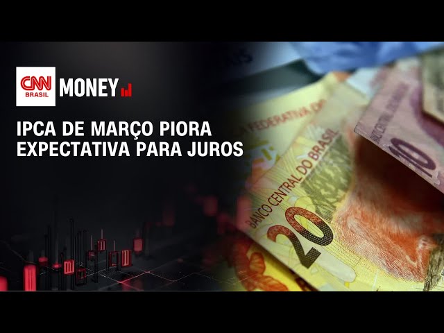 IPCA de março piora expectativa para juros | ABERTURA DE MERCADO
