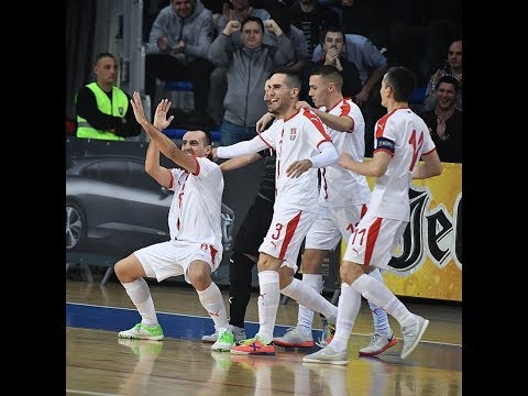 Futsal, Srbija - Ukrajina 5:2, Niš, 1.2.2020.