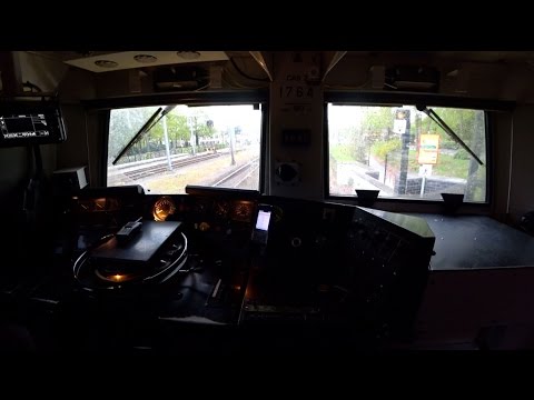 Train Driver's POV Baarn - Utrecht DD-AR LOK 1700 2017