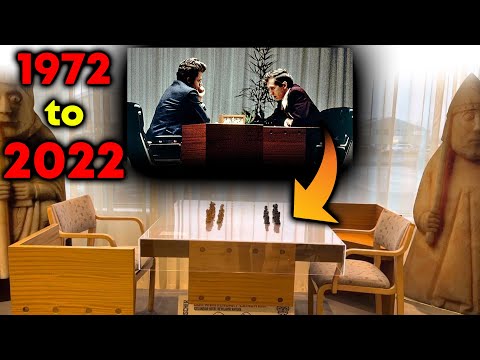 Spassky vs Fischer Match ChessBoard from 1972 to 2022