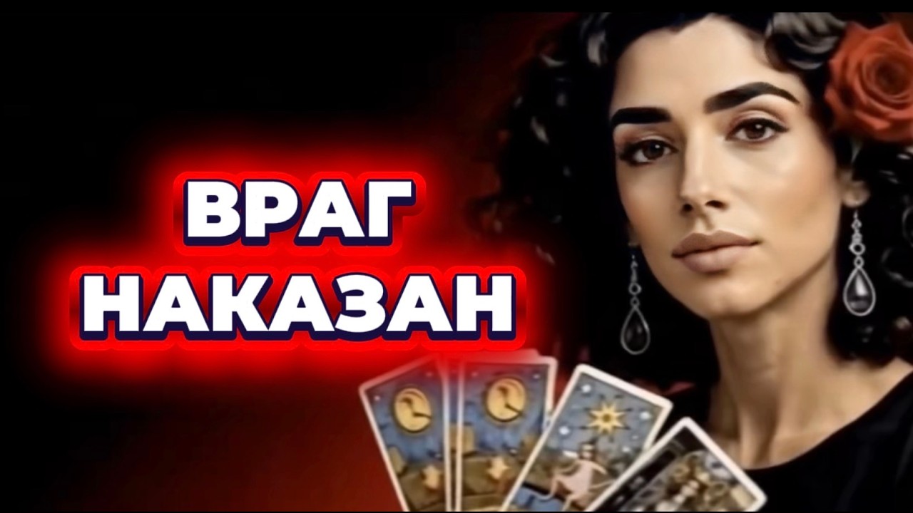 🔥‼️Таро враги❗️Жизнь вернула врагу все, что он сделал❗️Откат в течении ?