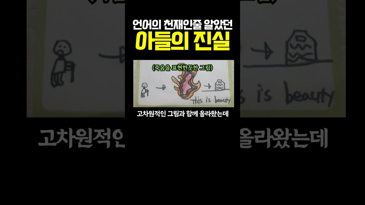 언어의 천재인줄 알았던 아들의 진실 ㅎㄷㄷ