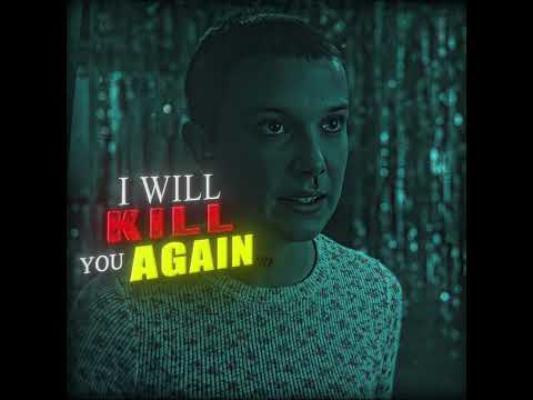 Eleven vs Vecna💀- "I WILL KILL YOU AGAIN" - Eleven Edit✨