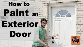 How to Paint an Exterior Door Like a Pro