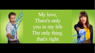Glee - Endless Love (lyrics)