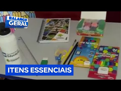 Prefeitura de Formosa (GO) entrega kits de materiais escolares para 13 mil alunos | Balanço Geral DF