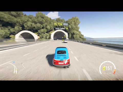 Forza Horizon 2 - 1968 Abarth 595 esseesse - Top Speed Run