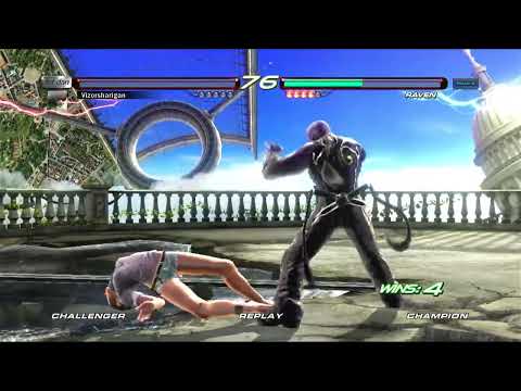 Tekken 6 Lili(Rich Barefoot) Vs Raven