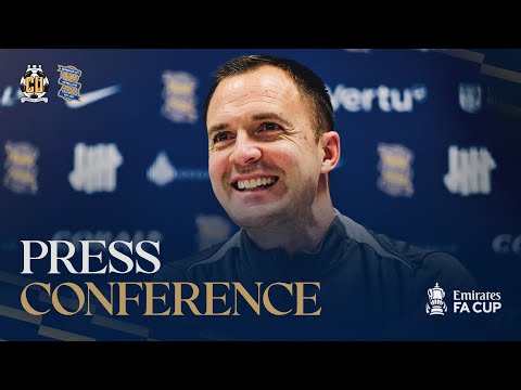 Press Conference | Chris Davies | Cambridge United v Birmingham City | FA Cup Third Round