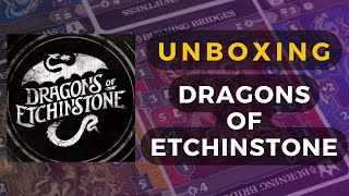 Dragons of Etchinstone Base Game and Expansions Unboxing | DaniCha