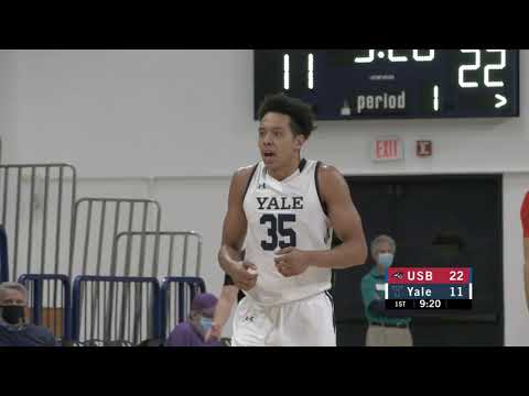 Stony Brook vs Yale | STBK 85, YALE 81 | NCAA Men's Basketball || 11/28/2021