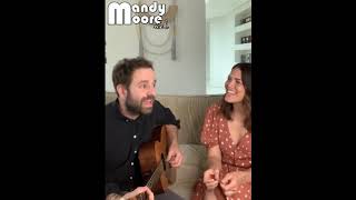 Mandy Moore and Taylor Goldsmith (Dawes) - &quot;I Could Break Your Heart Any Day Of The Week&quot; Instagram