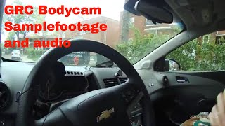 GRC Bodycam video and audio samples