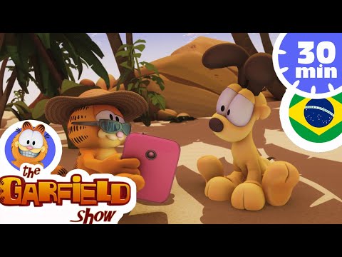 Garfield passa tempo com a família - Nova Seleção