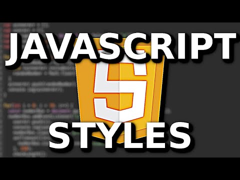 Javascript Adding And Removing Styles