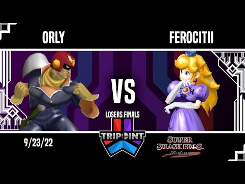Tripoint Smash 160 - Losers Finals - ORLY(Captain Falcon) Vs. Ferocitii(Peach)