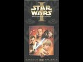 Opening To Star Wars Episode I The Phantom Menace 2000 Disney VHS