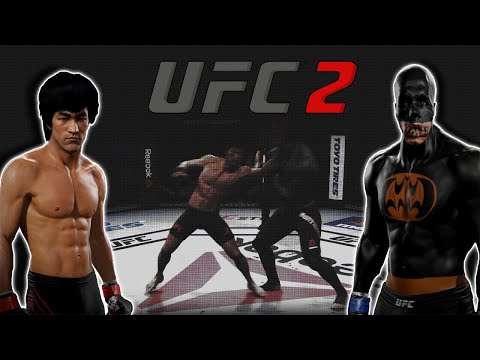 Bruce Lee vs. Zombie Batman - EA sports UFC 2